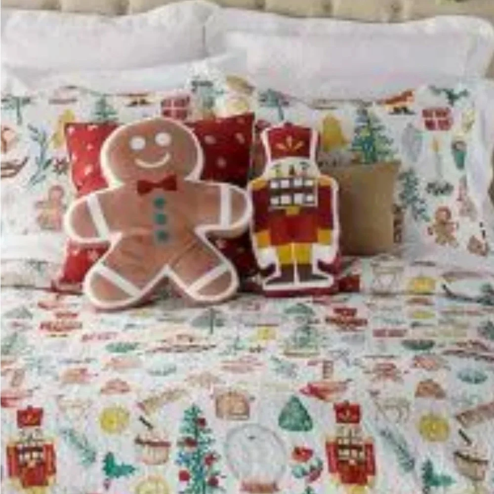 Large Nutcracker  Pillow Decor